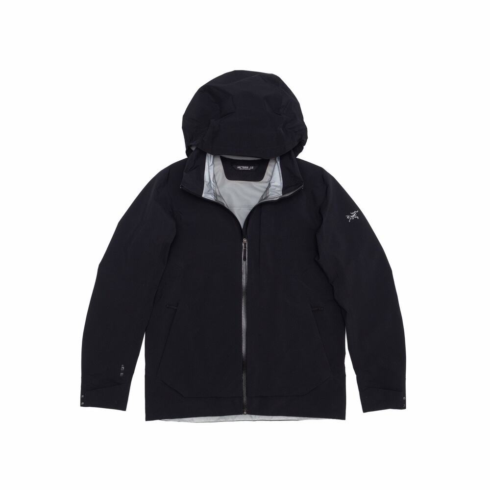 ARC’TERYX Men’s Interstate 3L GORE-TEX Hooded Jacket Black 16112 Size : M